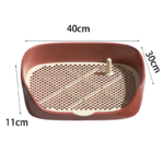 Portable Dog Potty Tray – Anti-Splash Pet Toilet with Detachable Grid - Image 2